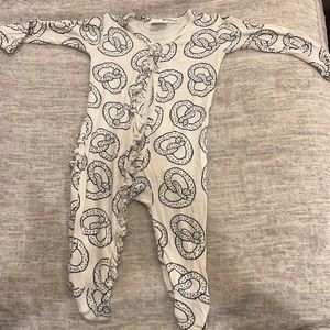 Spearmint Love Pretzel Romper